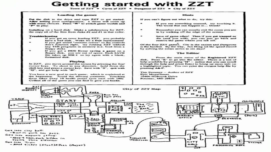 ZZT screenshot 2