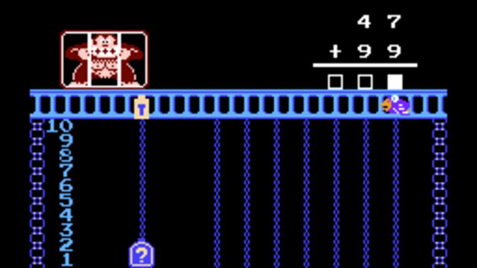 Donkey Kong Jr. + Jr. Sansuu Lesson screenshot