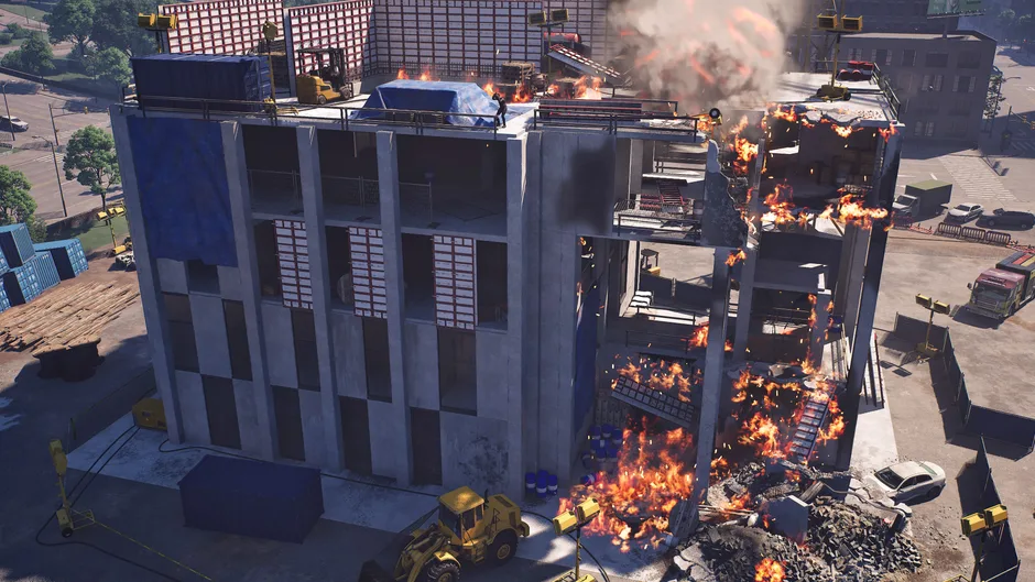 Кадър от Firefighting Simulator: Ignite - Construction Site Mission DLC