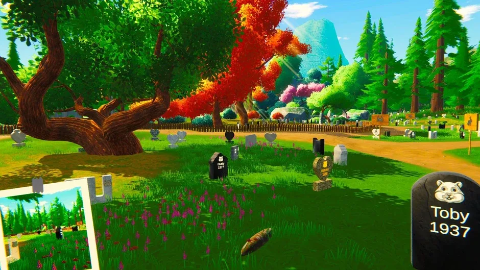 Кадър от Restfield: Tidy Up the Pet Cemetery