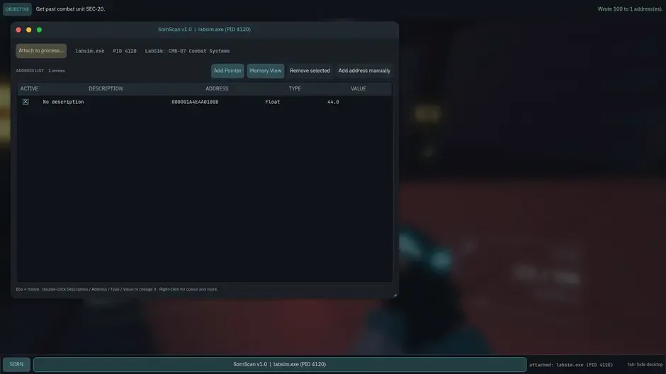 Кадър от SornHack: Reverse Engineering