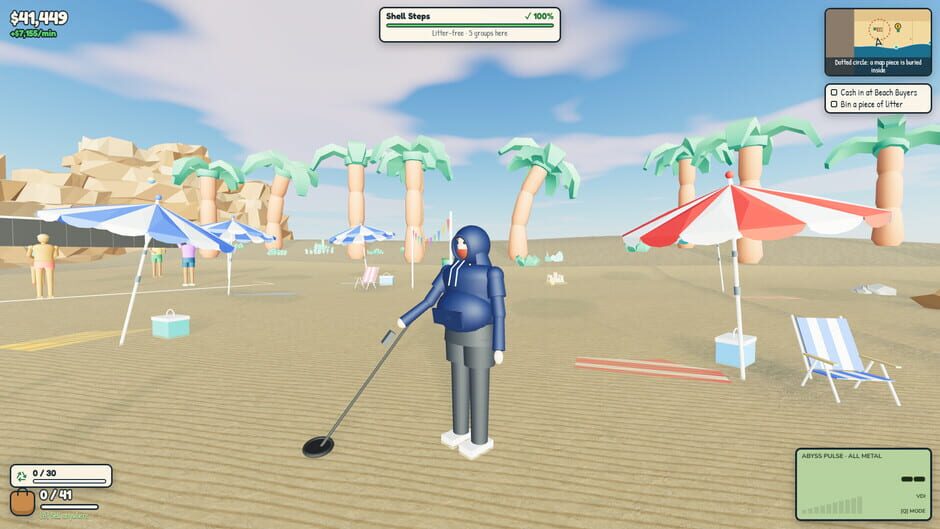 메탈 디텍터 시뮬레이터 (Metal Detector Simulator) 스크린샷 1