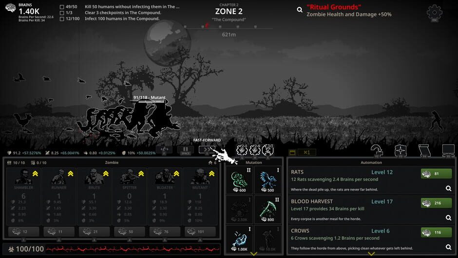 Night of the Idle Horde 스크린샷 6