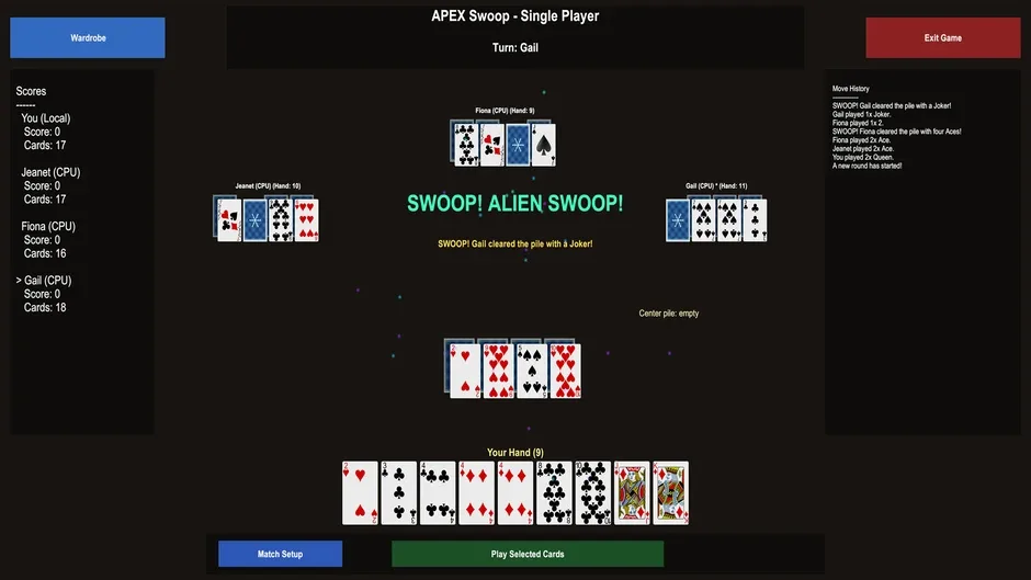 Apex Swoop: Card Game - Space Aliens Pack