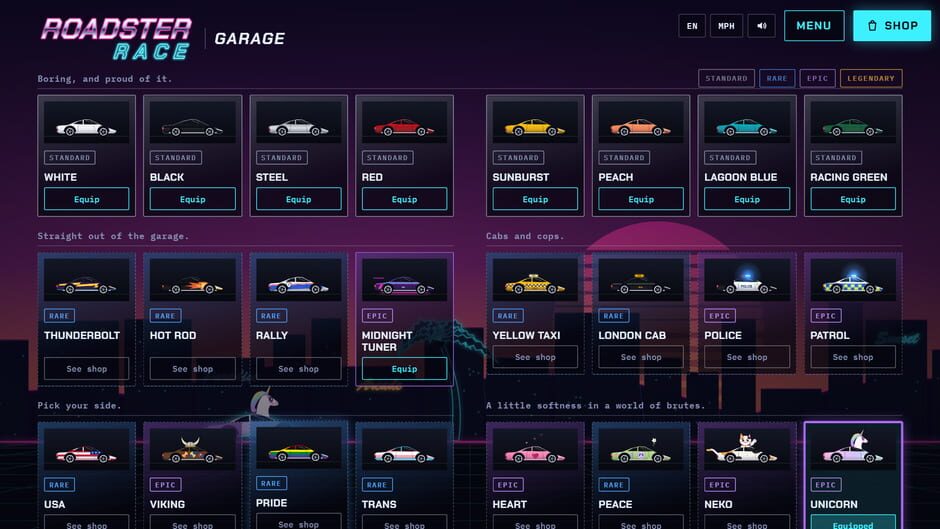 Roadster Race screenshot 7