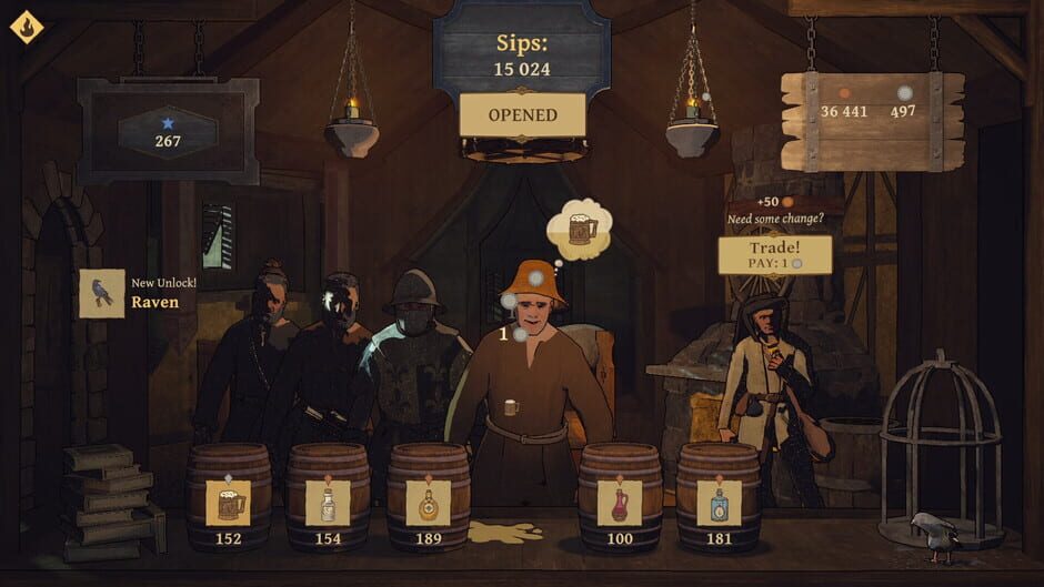 لقطة من Tavern Clicker