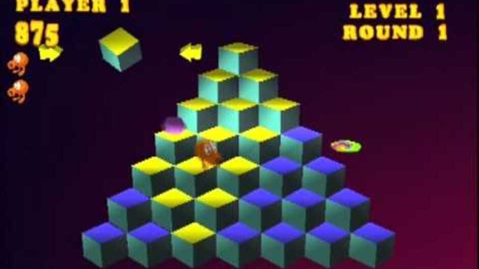 Q*bert screenshot