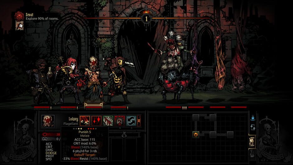 Darkest Dungeon: The Crimson Court Screenshot