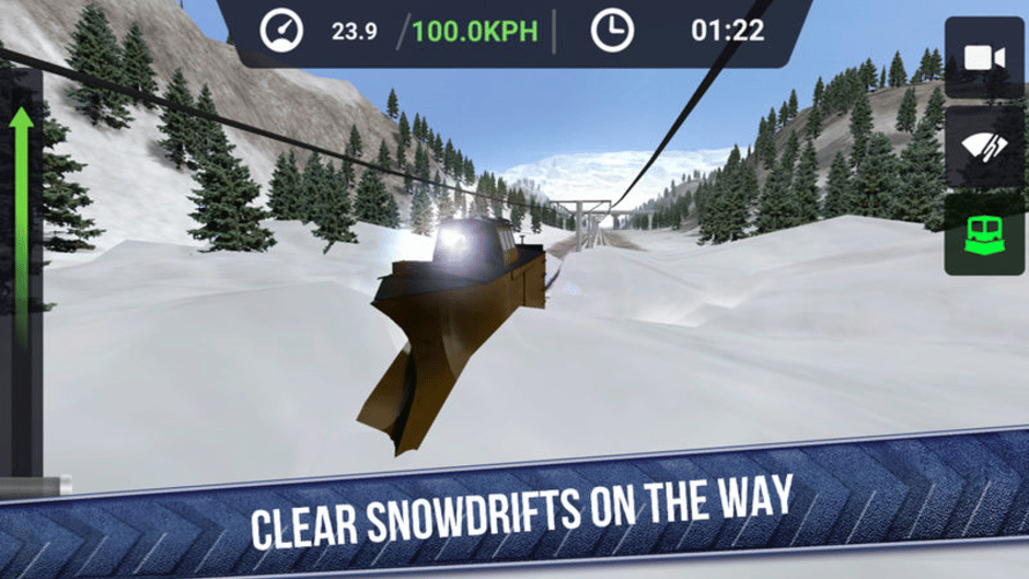 Snow Plow Train Simulator 3D - Russia Screenshot