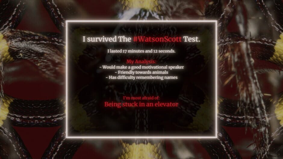 the watson scott test game