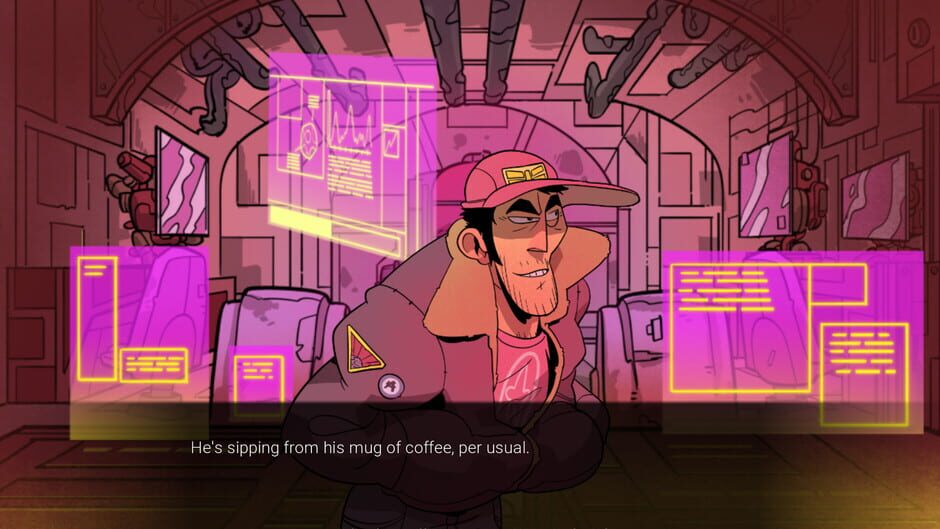 Distress: A Choice-Driven Sci-Fi Adventure Screenshot