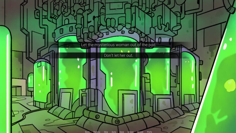 Distress: A Choice-Driven Sci-Fi Adventure Screenshot