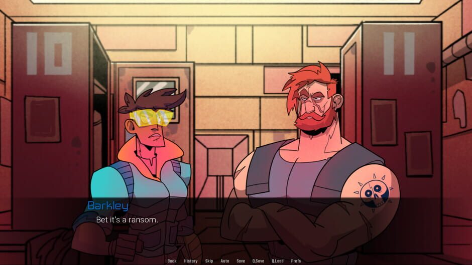 Distress: A Choice-Driven Sci-Fi Adventure Screenshot