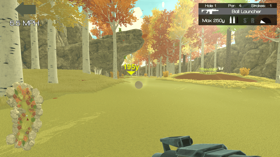 Nice Shot! The Gun Golfing Game Screenshot