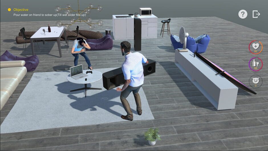 You have a drunk friend Screenshot