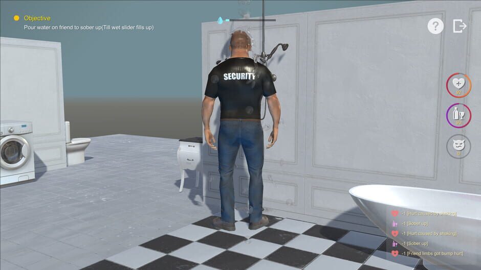 You have a drunk friend Screenshot