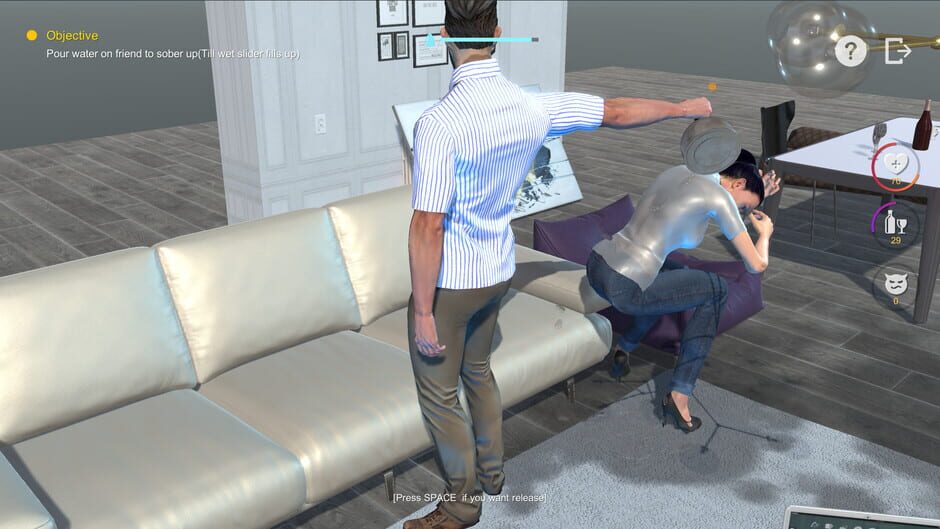 You have a drunk friend Screenshot