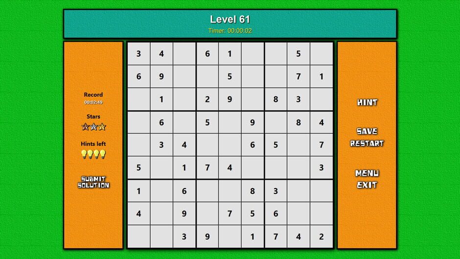 สกรีนช็อตจาก Super Turbo Sudoku (รูปที่ 7)