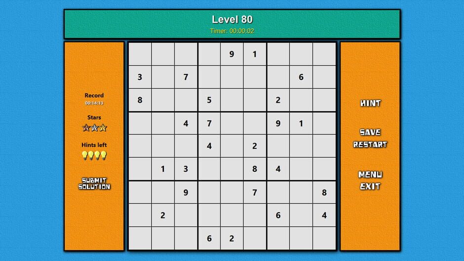 สกรีนช็อตจาก Super Turbo Sudoku (รูปที่ 4)