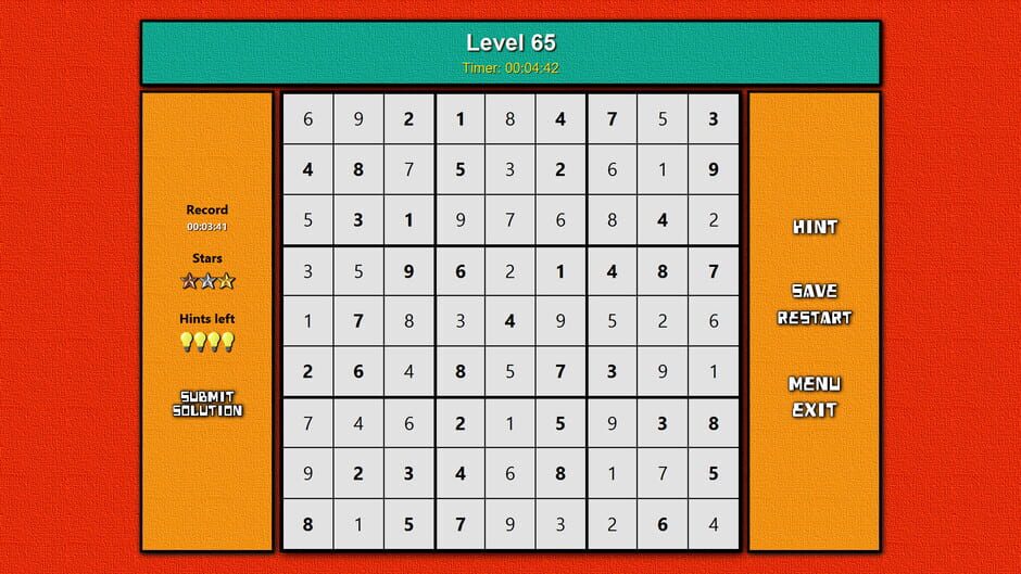 สกรีนช็อตจาก Super Turbo Sudoku (รูปที่ 6)