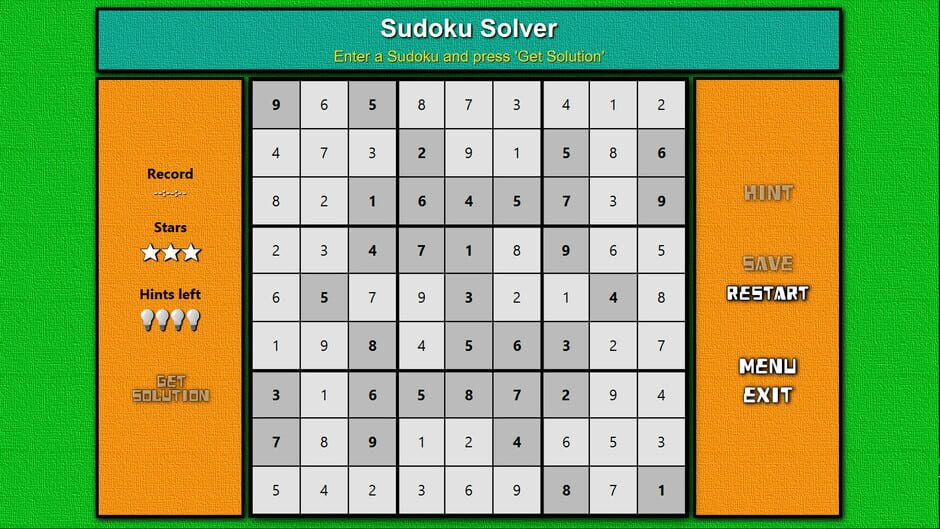 สกรีนช็อตจาก Super Turbo Sudoku (รูปที่ 3)