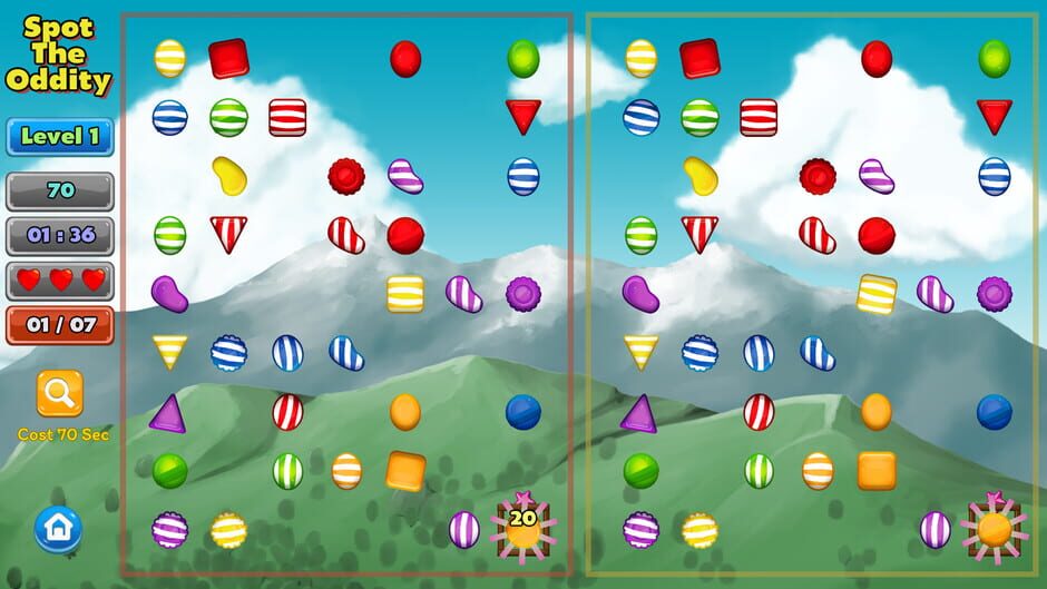 Spot the Oddity screenshot