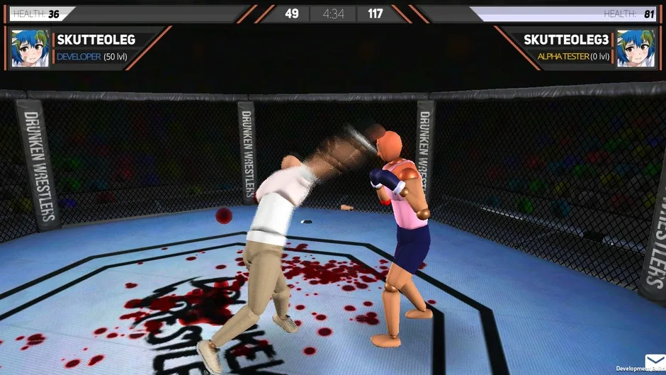 Drunken Wrestlers 2, captura de tela 4