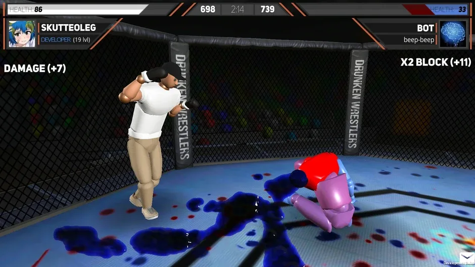 Drunken Wrestlers 2, captura de tela 3