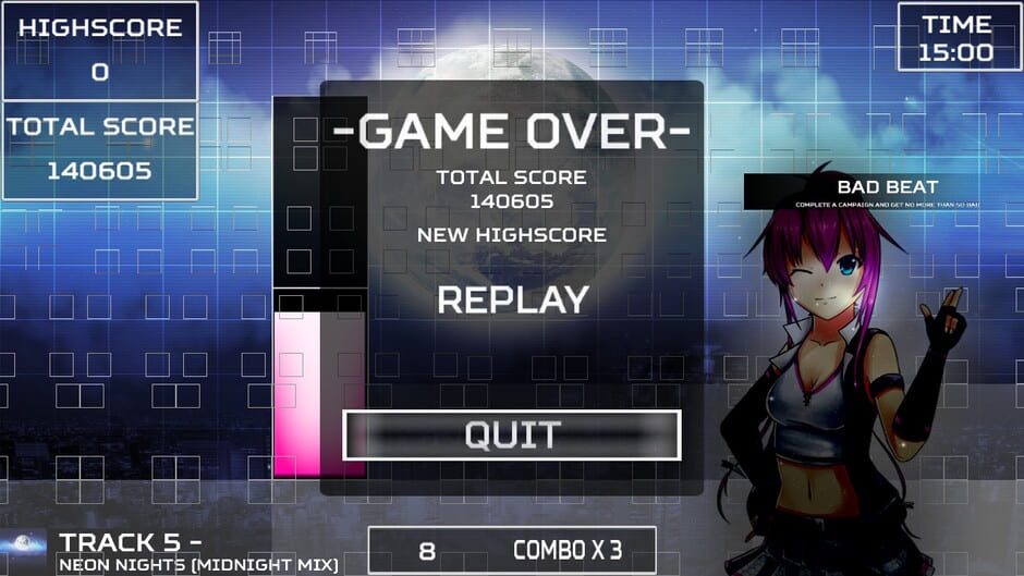 Akihabara: Feel the Rhythm Remixed Screenshot