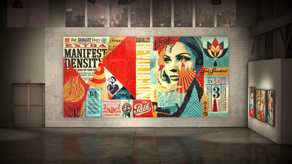 สกรีนช็อตจาก Shepard Fairey VR: Damaged (รูปที่ 5)