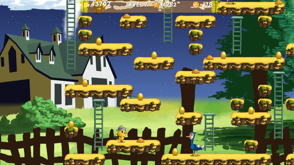 Chuckie Egg 2017 Challenges Screenshot