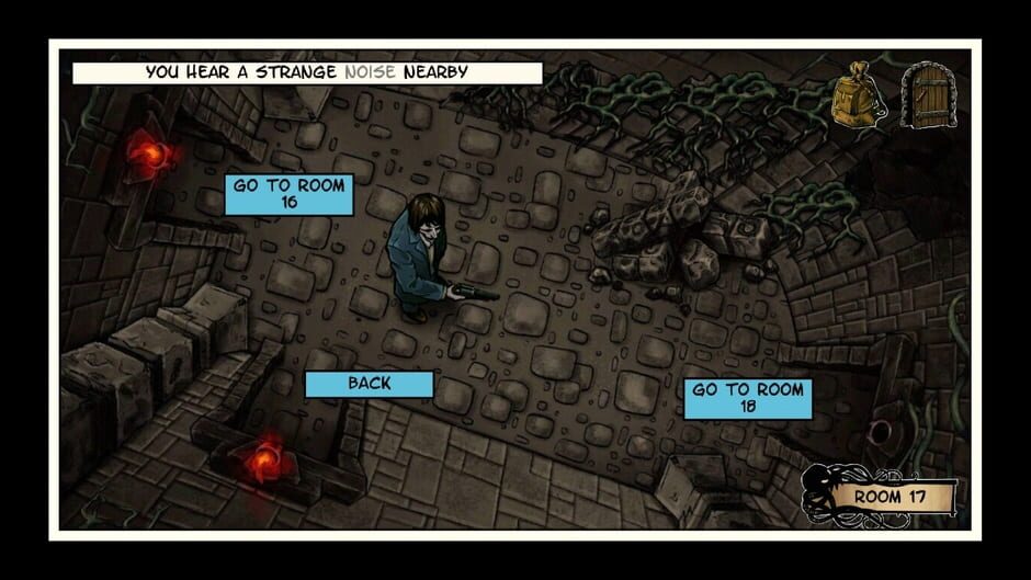 Lovecraft Quest: A Comix Game Screenshot
