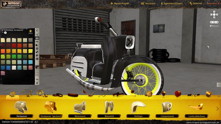 Simson Tuningwerkstatt 3D Screenshot