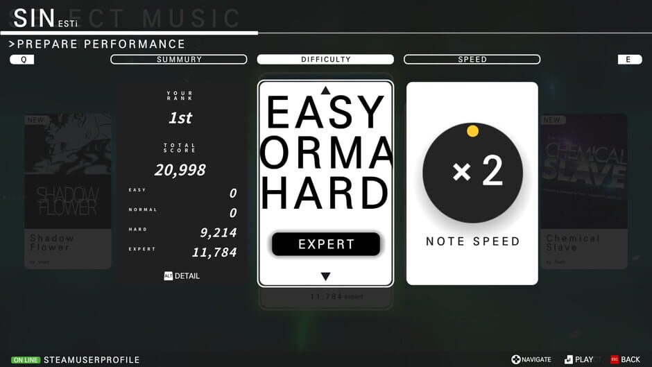 TAPSONIC BOLD Screenshot