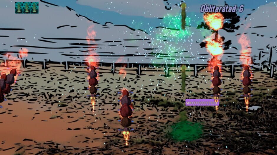 Spray Dynamite X Radioactive Insects Screenshot