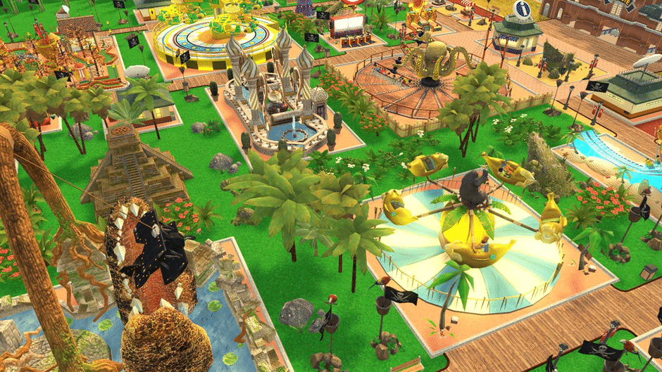 RollerCoaster Tycoon Adventures Screenshot