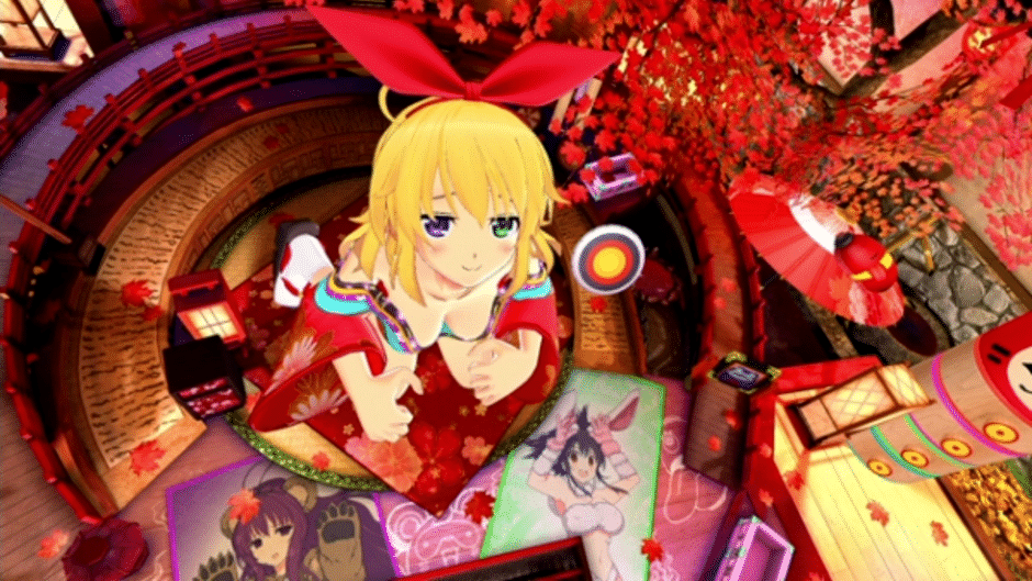 Senran Kagura Peach Ball Screenshot