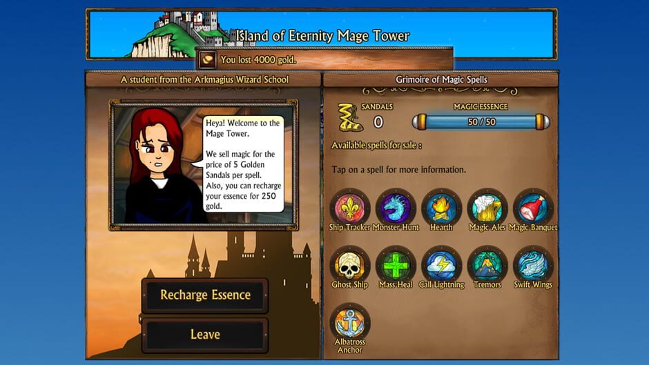 Swords and Sandals Pirates Screenshot