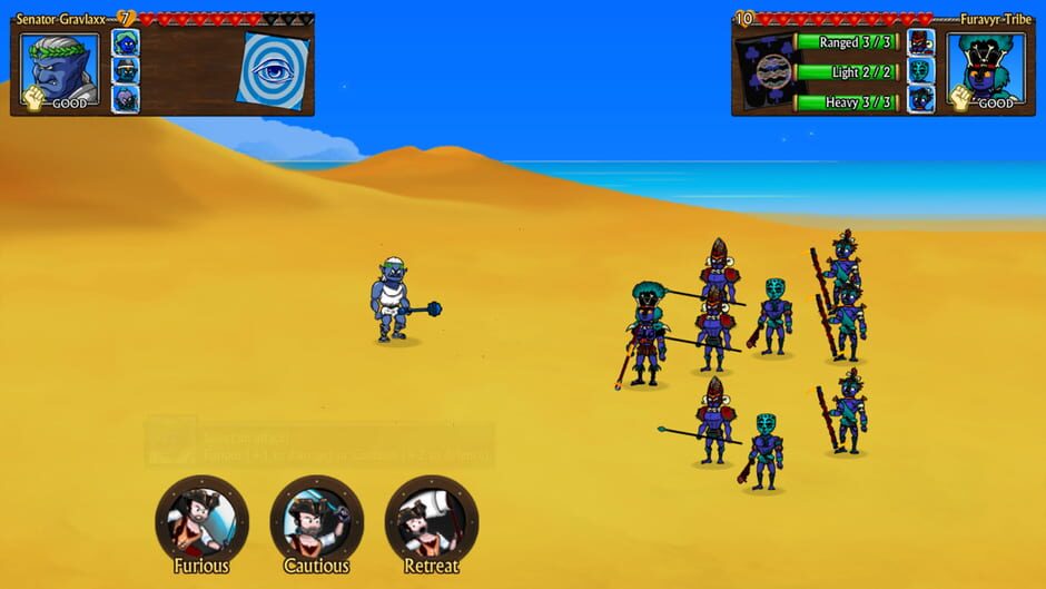 Swords and Sandals Pirates Screenshot