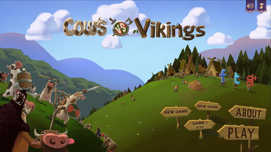 Cows VS Vikings Screenshot