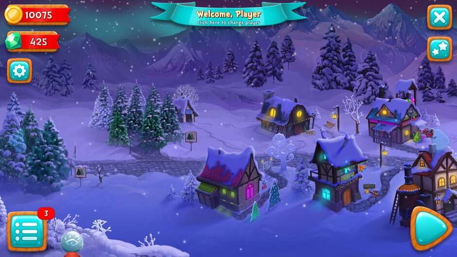 Mahjong Fest: Winterland Screenshot