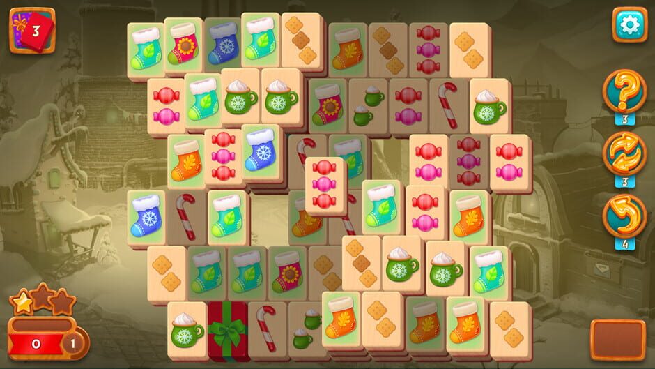 Mahjong Fest: Winterland Screenshot