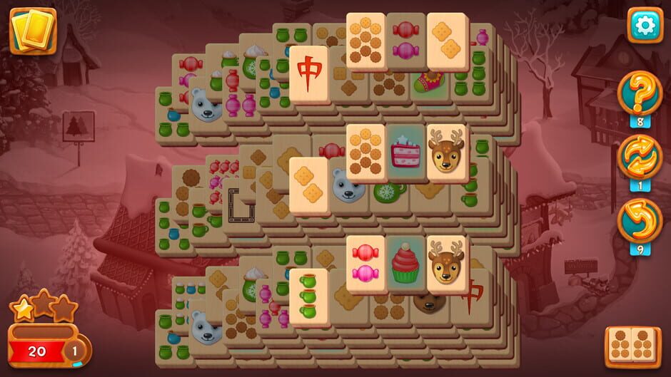 Mahjong Fest: Winterland Screenshot