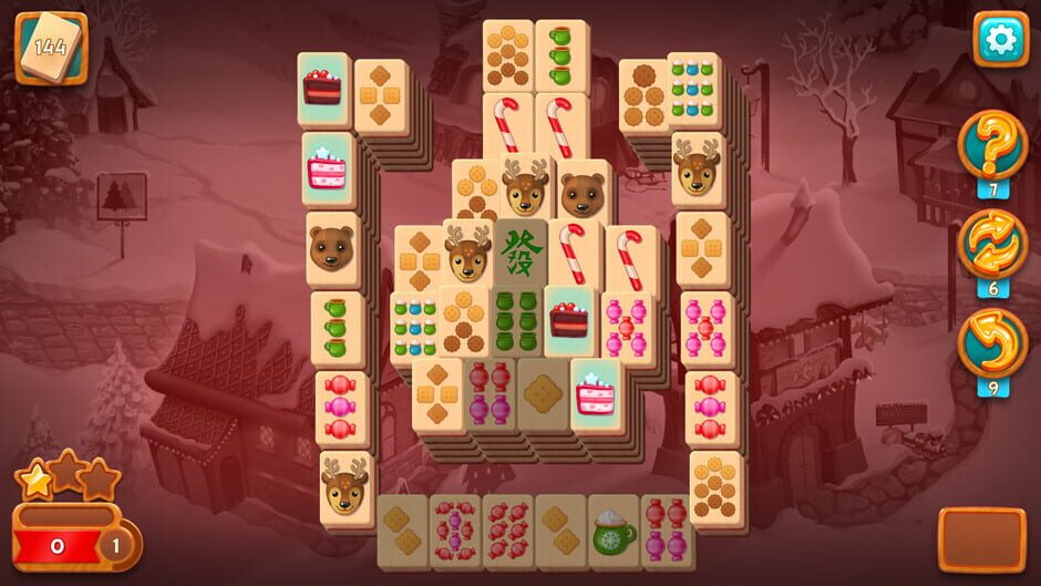 Mahjong Fest: Winterland Screenshot