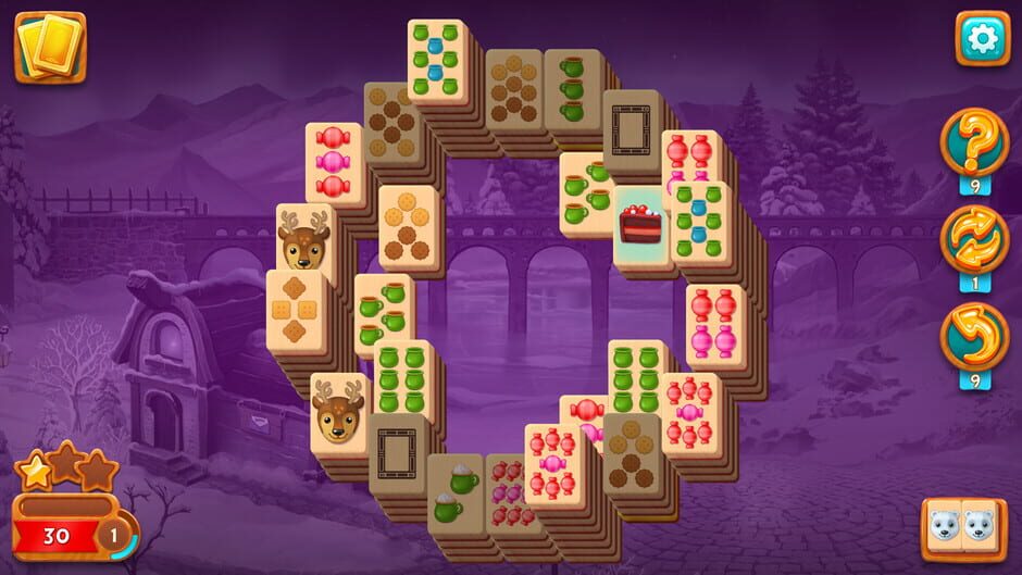 Mahjong Fest: Winterland Screenshot