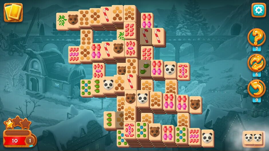 Mahjong Fest: Winterland Screenshot