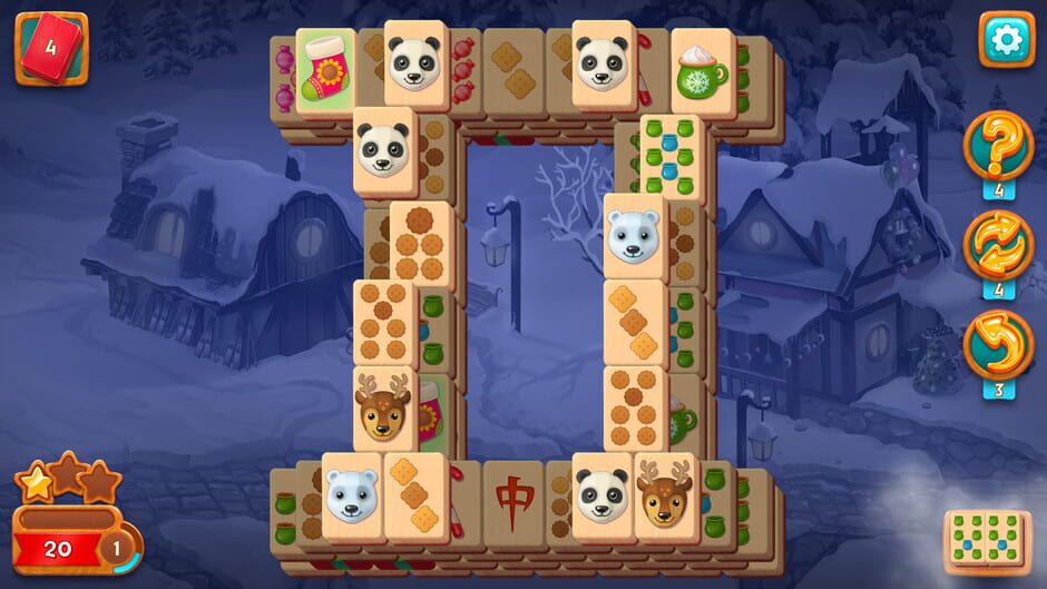 Mahjong Fest: Winterland Screenshot