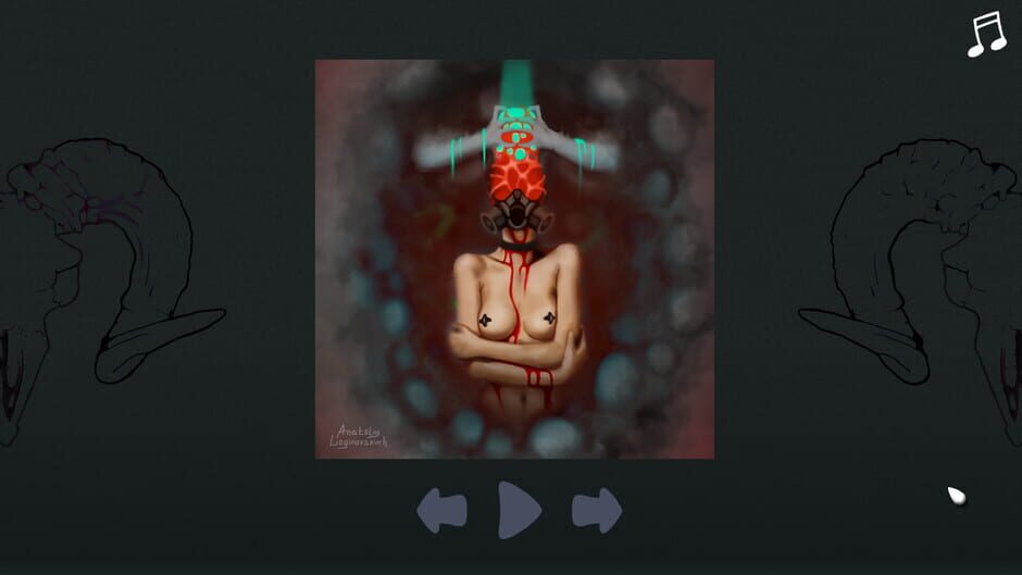 Horror Girl Puzzle Screenshot