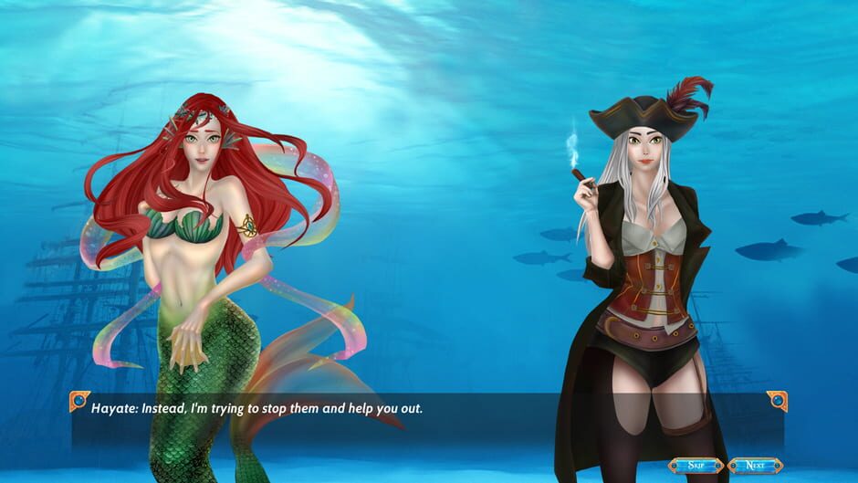 สกรีนช็อตจาก Waifu Hunter - Secret of Pirates (รูปที่ 5)