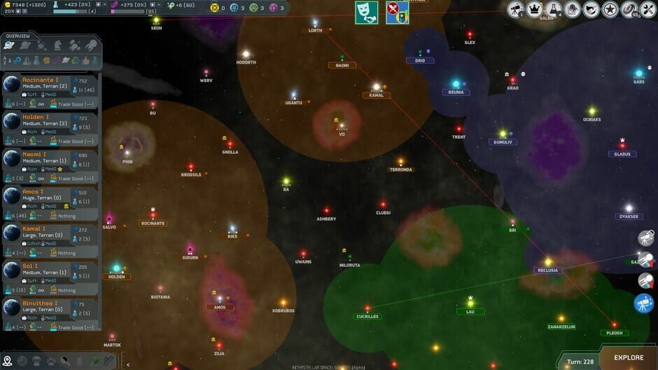 Interstellar Space: Genesis Screenshot